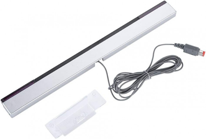 Wed Sensor Bar Senzor Wii original pentru Wii, IR Infrared Ray Sensor Bar Rep