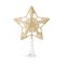 Varf de brad - stea - 20 x 15 cm - aurie Best CarHome