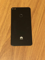 Capac negru Cu Geam Camera Blitz Senzor Amprenta Swap Huawei P8 / P9 Lite 2017 foto