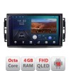 Navigatie Chrysler Jeep B-202 Android Ecran QLED octa core 4+64 carplay android auto KIT-202+EDT-E310V3 v1 CarStore Technology