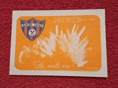 Foto fotbal-calendar de buzunar 1986 - &quot;MINERUL&quot; CAVNIC