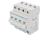 Separator-&icirc;ntrerupător 4P 40A 400VAC pentru șină DIN, Hager