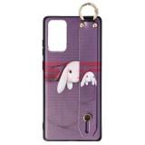 Husă TPU Crossbody Rabbit Samsung Galaxy Note 20, Design Premium, Accesorii GSM