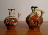 Ulcioare romanesti de nanas | vechi lut modelat si pictat
