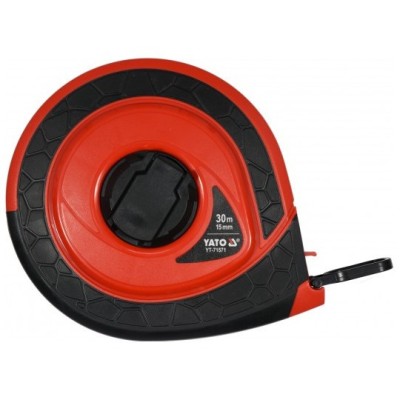 YATO Ruleta cu banda din fibra de sticla 30m x 15mm foto