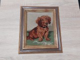Caine goblen vechi, decor de perete