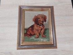 Caine goblen vechi, decor de perete