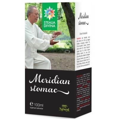 Tinctura meridian stomac 100ml santo raphael foto