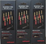 Mufa banana Audioquest SureGrip 100, aurite/Golden plated