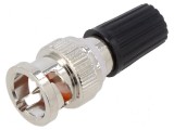 Adaptor negru 3A 35,5mm banană 4mm priză BNC 50&Omega; 500V