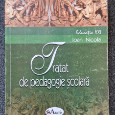 TRATAT PEDAGOGIE SCOLARA - Ioan Nicola