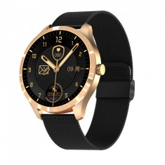 Ceas smartwatch Q9L unisex, 1.3 inch IPS HD, multi sport,curea metalica si foto