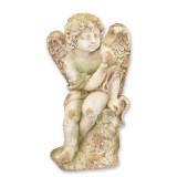 Ingeras cu pasarica-statueta din rasini speciale GD-18