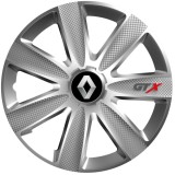 Cumpara ieftin Set 4 Capace Roti GTX Gri R15, Pentru Renault, Autohelix MSA