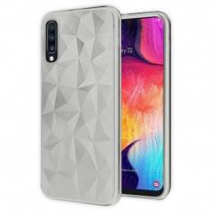 Husa Silicon Prism Samsung Galaxy A70 Gri foto