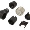 Conector M16 mufă tată 3 pini, 7A