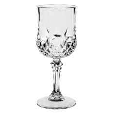 Pahar Vin Plastic, Model Transparent, Capacitate 225ml