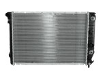 Radiator racire Chevrolet Corvette Z06, 01.2001-10.2004, motor 5.7 V8, 287/302 kw, benzina, cutie automata, cu/fara AC, 603x438x26 mm, aluminiu braza