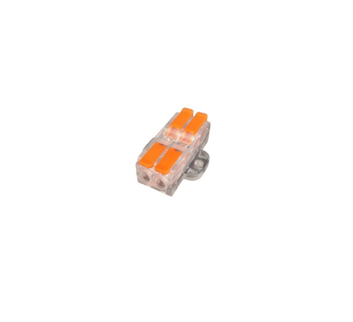 Conector legatura Doza 2 Poli, Dublu, KV226 transparent, 41A 450V 0.5-6mm2