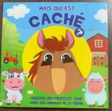 Mais qui est cache? (Dar cine se ascunde? - carte in limba franceza)