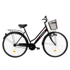 Bicicleta Oras Dhs Citadinne 2812 - 28 Inch, L, Negru foto