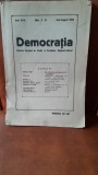 Revista Democratia nr.7-8/1938