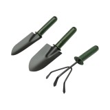 Set 3 unelte pentru gradinarit Breckner, lopatica, transplantor si cultivator