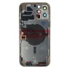 Carcasa Completa Neagra iPhone 12 Pro Max + Butoane, Suport SIM, Flex Magsafe, Geam Camera Spate, Originala