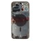 Carcasa completa + uper flex iPhone 12 Pro Max BLACK