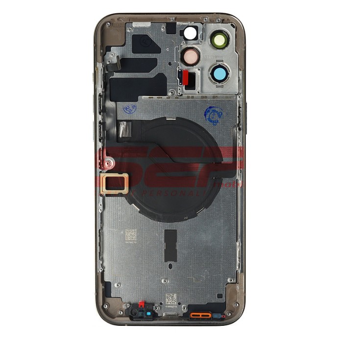 Carcasa completa + uper flex iPhone 12 Pro Max BLACK