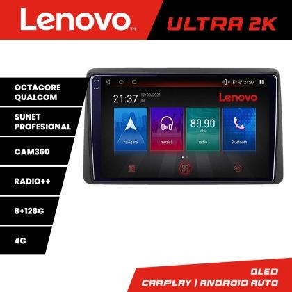 Navigatie Dacia Duster 2023- Octacore, 8 Gb RAM, 128 Gb Hdd, 4G, Qled 2K, DSP, Carplay AA, 360,Bluetooth CarStore Technology