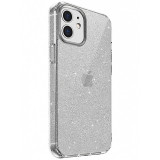 Husa TPU UNIQ LifePro Tinsel pentru Apple iPhone 12 mini, Glitter, Transparenta