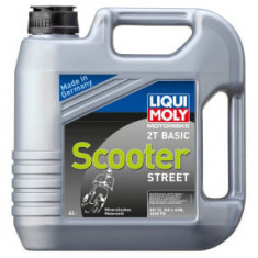 Ulei Motor 2T LIQUI MOLY SCOOTER Basic 4l, API TC JASO FB Mineral