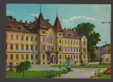 CPIB 23648 CARTE POSTALA - LUGOJ. CONSILIUL POPULAR MUNICIPAL, CIRCULATA, 1987, STAMPILE, TIMBRU, Fotografie