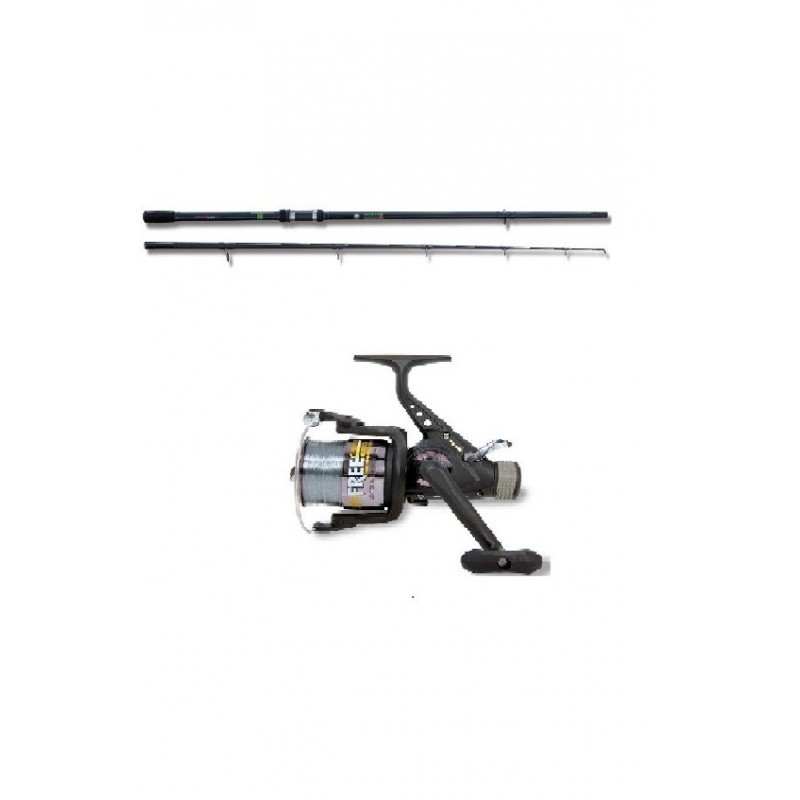 Moulinet Pêche Lineaeffe Hyper Carp 4000 Baitrunner Débrayable Carpe
