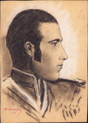 A2171 Portret de Eugen Dublea, 1937 foto