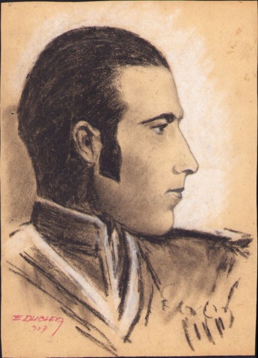 A2171 Portret de Eugen Dublea, 1937