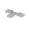 Conector banda LED 10mm PCB forma T 1buc Well
