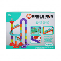 Joc constructii, Marble run, 45 piese foto