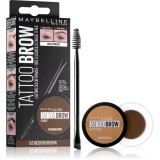 MAYBELLINE NEW YORK Tattoo Brow pomadă din gel pentru spr&acirc;ncene culoare 03 Medium Brown 3.5 ml