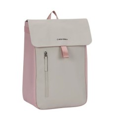RUCSAC NEW REBELS CERES-DOTHAN, DIMENSIUNI 28/13/40 CM, CULOARE ROZ / BEJ foto