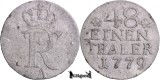 1779 A, &sup1;&frasl;₄₈ Thaler - Frederic al II-lea - Regatul Prusiei | KM 327, Europa