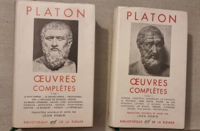 Oeuvres Completes - Platon (2 volume) foto