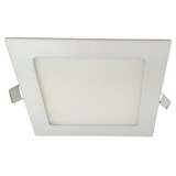 Spot Led Slim Patrat 193x193mm, 15W=100W, 2700K, lumina calda