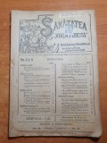 Sanatatea si viata fericita 1-15 noiembrie 1920-revista de medicina populara