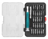Set surubelnite de precizie Total - 32 buc