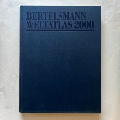 Bertelsmann WeltAtlas 2000 - Das neue Kartenbild der Erde foto