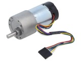 Motor DC cu transmisie 6&divide;12VDC 5,5A Ax D 131,25:1 POLOLU