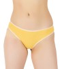 Chilot Brazilian Bumbac Elastic Luan C1244, Design Invizibil, XL, Galben