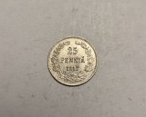 Finlanda 25 Pennia 1917 UNC